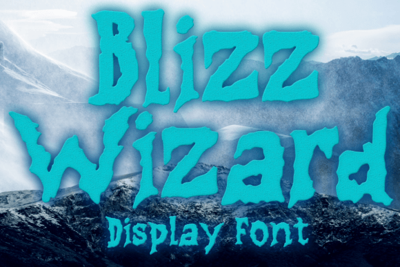 Blizz Wizard: A Handwritten Display Font with Real Personality