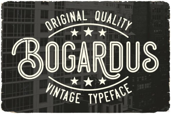 Bogardus: A Display Font That Elevates Your Small Business Brand