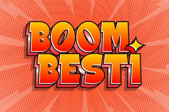 Boom Besti: A Playful Display Font That Delivers Personality