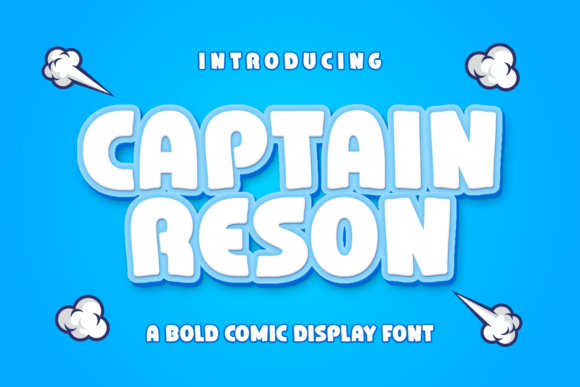 Captain Reson: A Display Font That Feels Like a Warm Welcome