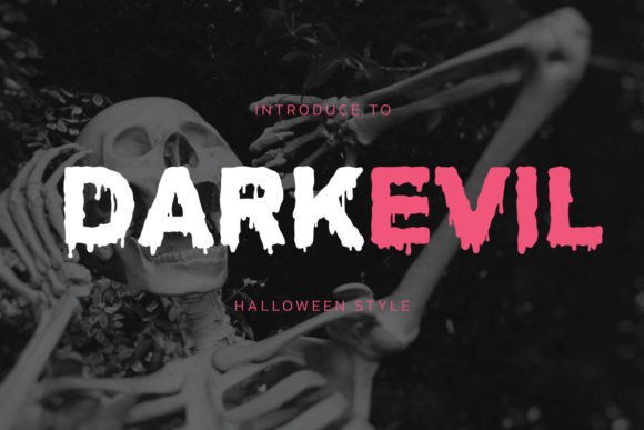 Darkevil: A Halloween Display Font That Builds Brand Personality