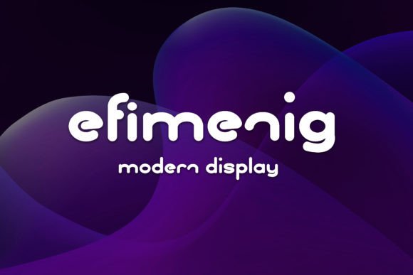 Effortless Editorial Presence with the Efimenig Typeface