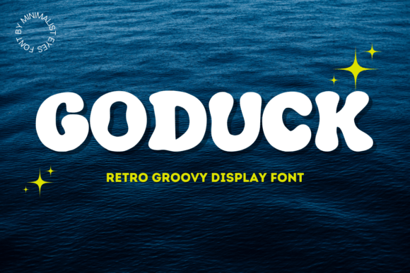 Goduck: A Retro Display Font That Pops on Every Screen