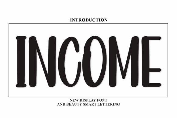 Income: A Handwritten Font That Feels Like a Quiet Conversation