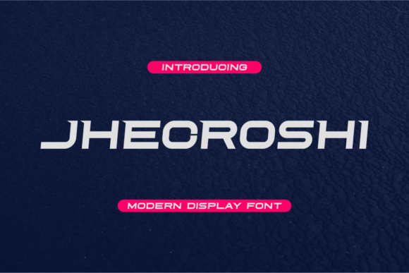 Jhecroshi: A Whimsical Display Font That Elevates Digital Branding