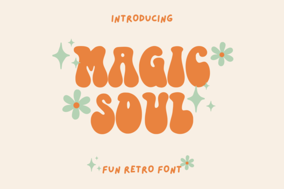Magic Soul: A Playful Display Font for Thoughtful Editorial Moments