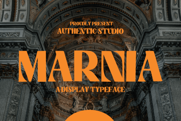 Marnia: A Playful, Retro Display Typeface for Thoughtful Editorial Design