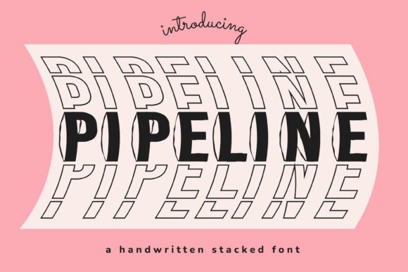 Pipeline: A Display Font That Feels Like a Design Secret