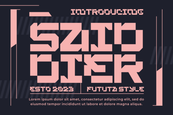 Said Dier: A Display Font That Makes Your Brand Feel Intentional