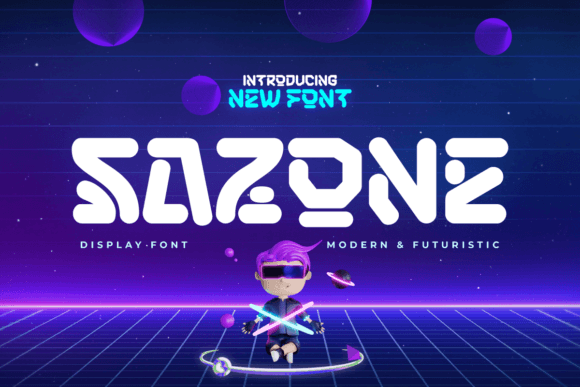 Sazone: A Display Font That Earns Its Space