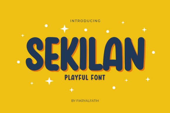 Sekilan: A Handwritten Display Font That Elevates Digital Branding